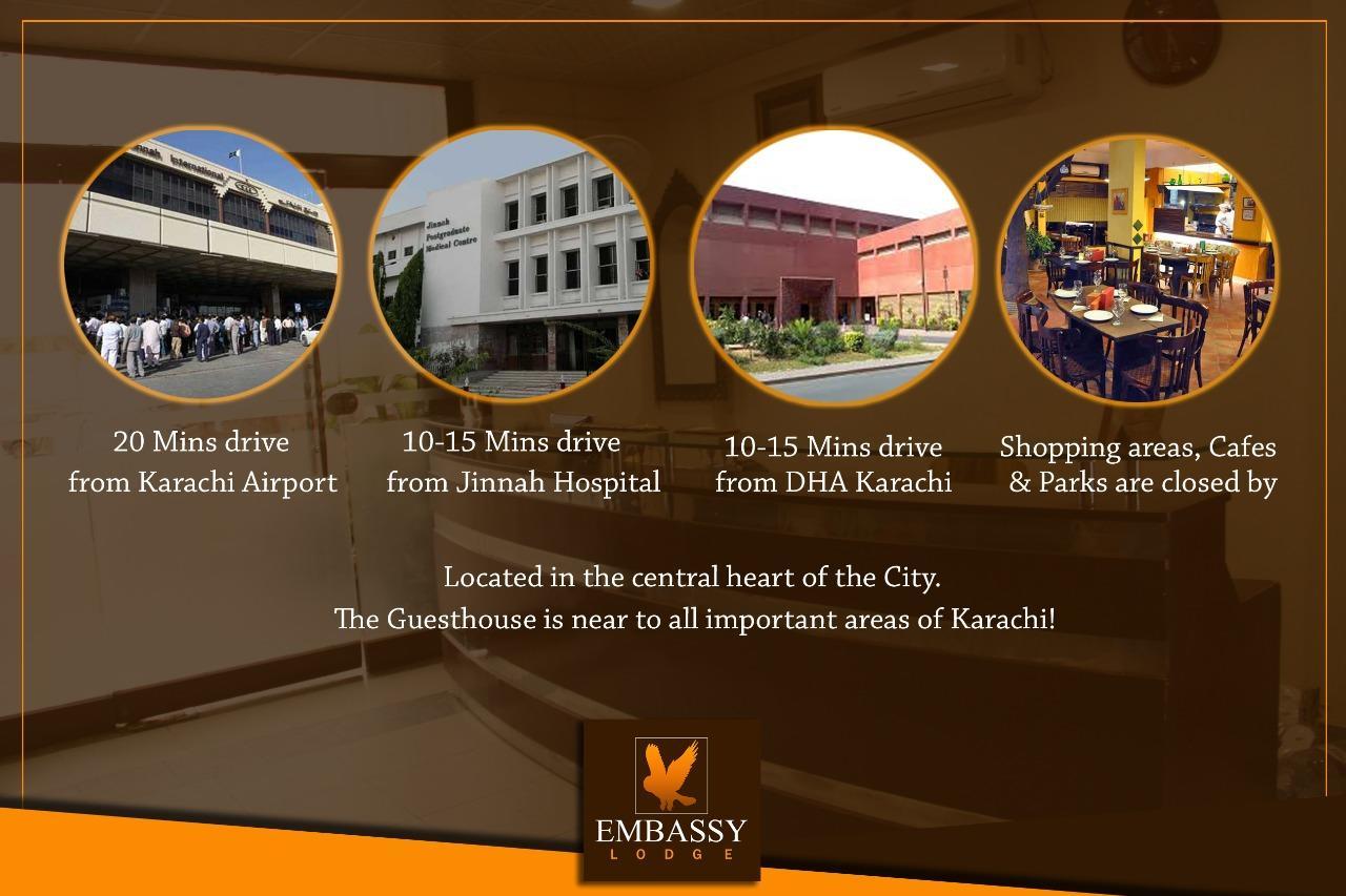 Embassy Lodge Карачи Экстерьер фото